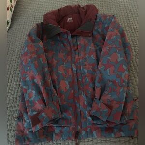 REI Multicolor Camouflage Jacket